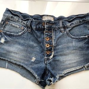 Free people shorts size 27